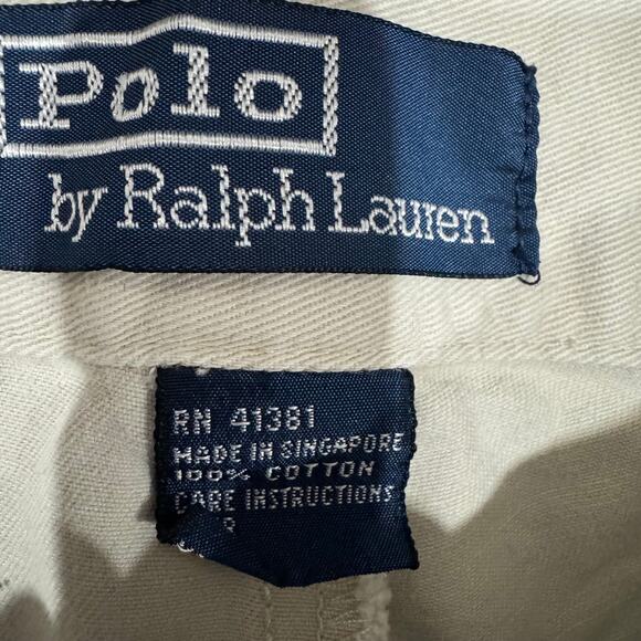Polo Ralph Lauren “Philip Pant” Chino 34x32 Khaki High Rise Relaxed Straight - Picture 7 of 9